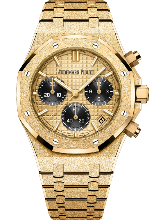 AUDEMARS PIGUET FROSTED GOLDEN CHRONOGRAPH 41mm