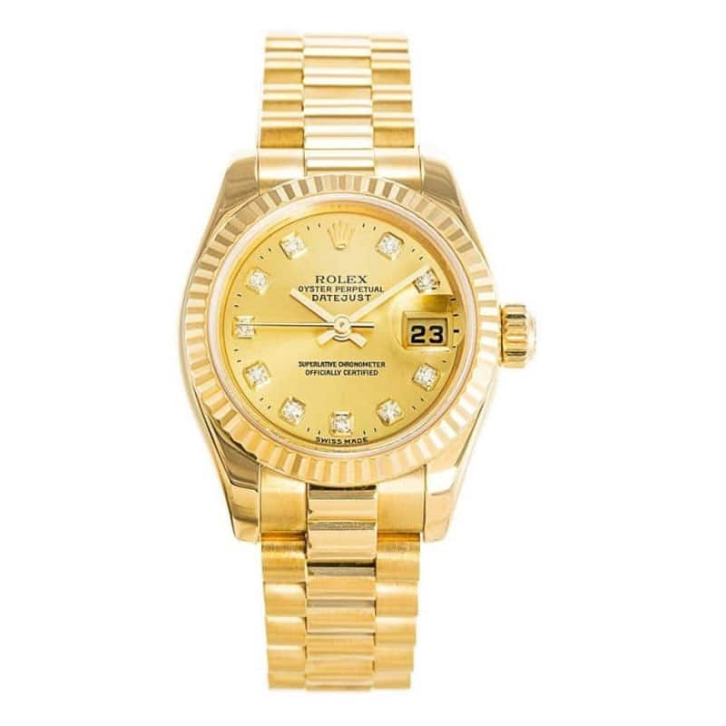 Rolex Datejust Gold 179178 Ladies 26MM