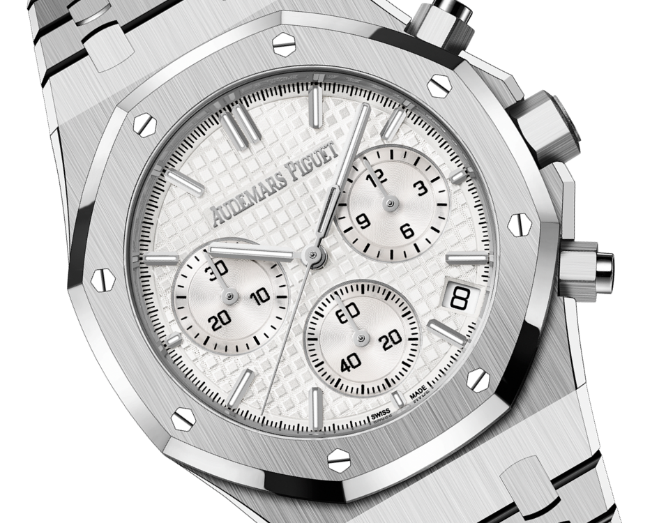 AUDEMARS PIGUET Silver-Toned Dial CHRONOGRAPH 41mm