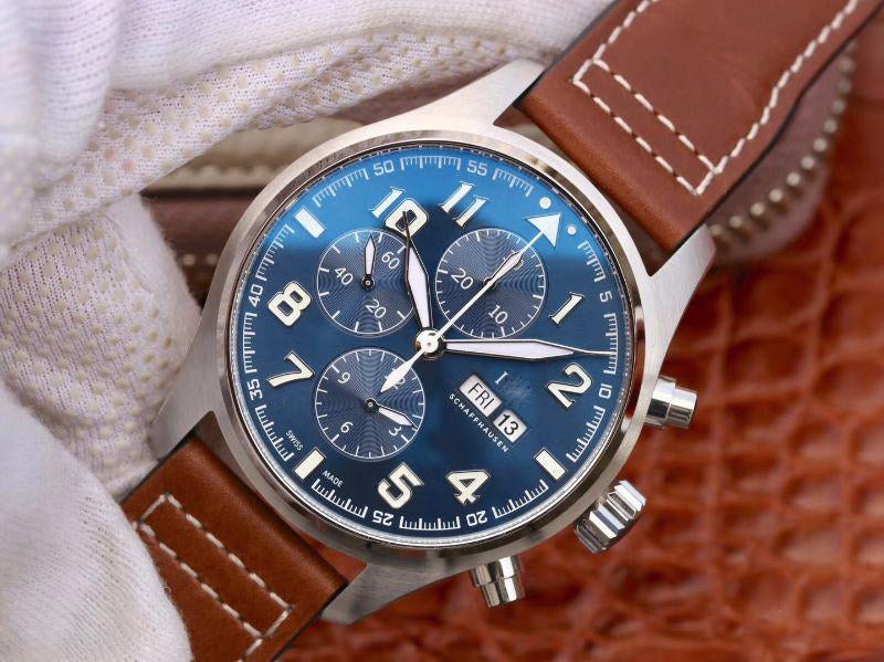 PILOT CHRONOGRAPH EDITION LE PETIT PRINCE IW377714 ZF FACTORY BLUE DIAL