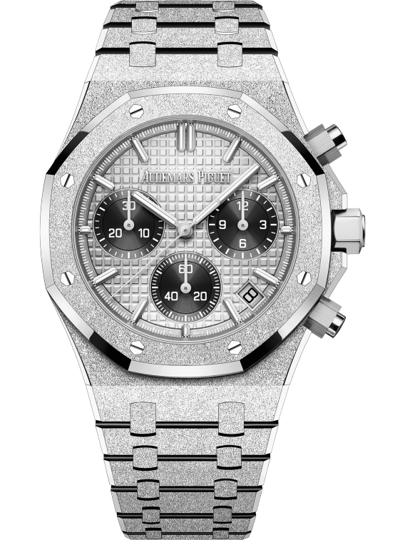 AUDEMARS PIGUET FROSTED CHRONOGRAPH Grey Dial 41 mm