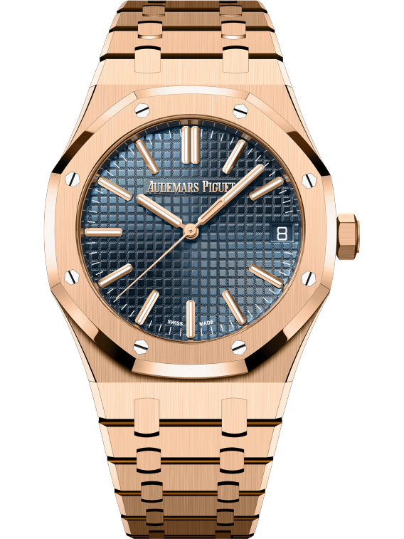 AUDEMARS PIGUET Pink Gold &ldquo;Bleu nuit nuage 50&rdquo; Dial 41mm