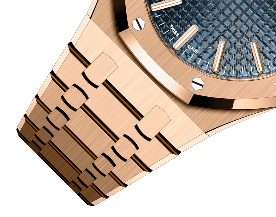 AUDEMARS PIGUET Pink Gold &ldquo;Bleu nuit nuage 50&rdquo; Dial 41mm